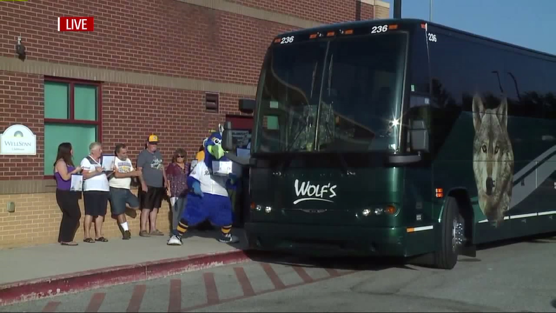 We caught up with the York Revolution and their fans as they get ready to leave for the Atlantic League Championship