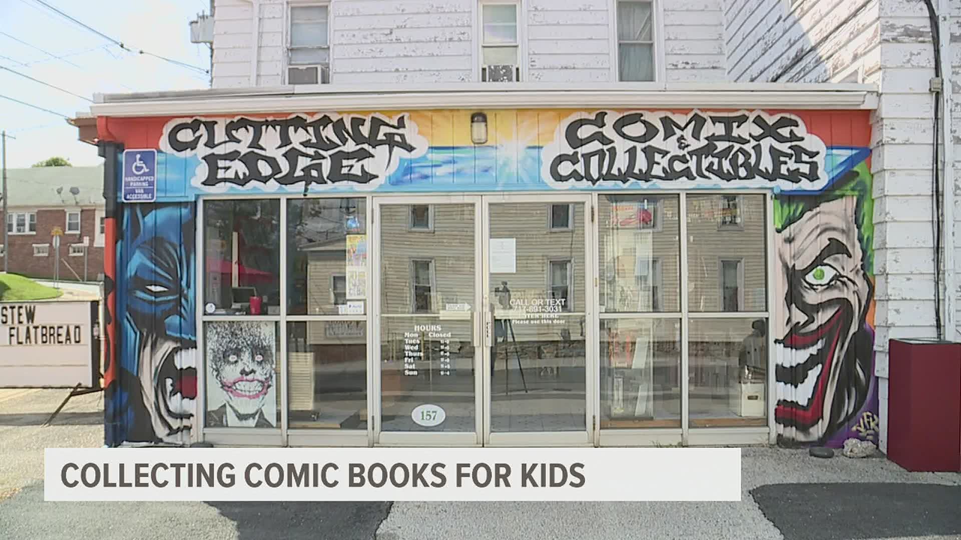 York County men launch shop to help send comic books to kids in the hospital