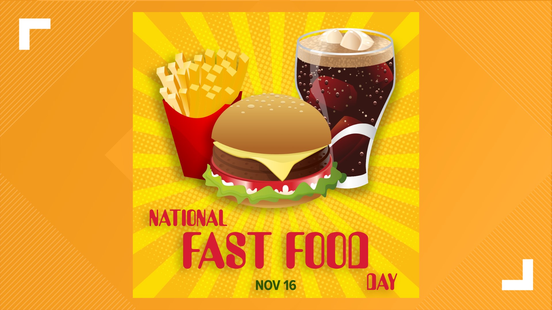 Nov. 16 is National Fast Food Day, and we've compiled a list of deals and offers to help you celebrate!