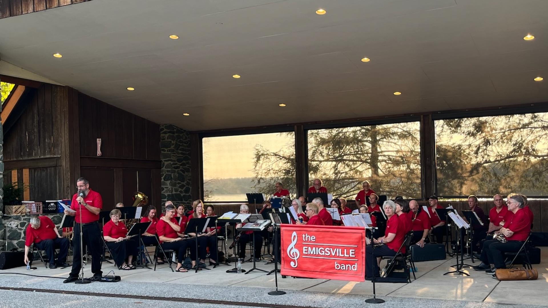 The Emigsville Band is open to all amateur musicians who play a concert band instrument and want to perform in a relaxed, community-based environment.