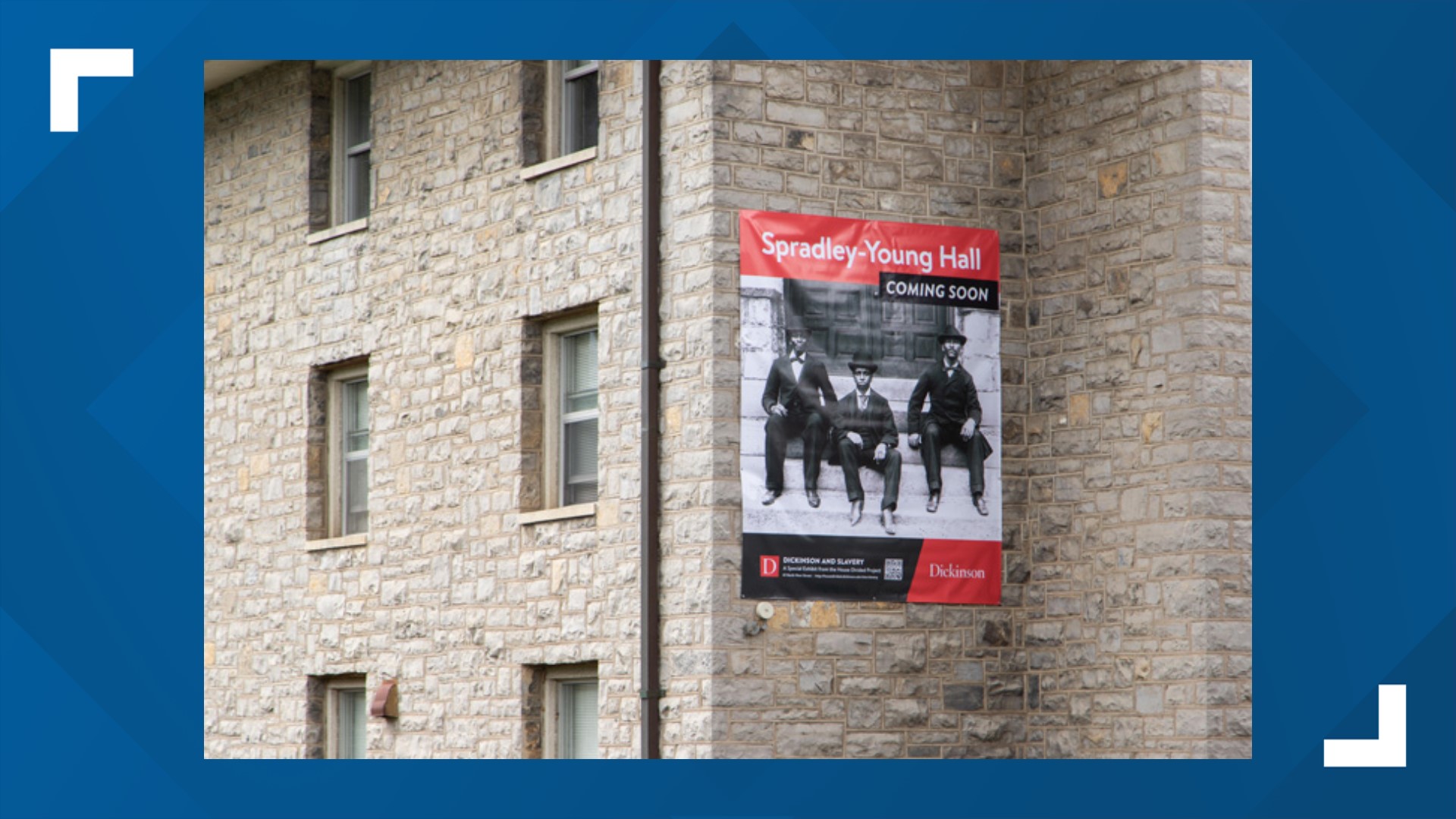 Dickinson College is renaming a residence hall and a walkway in honor of former slaves who've made an impact at the school.