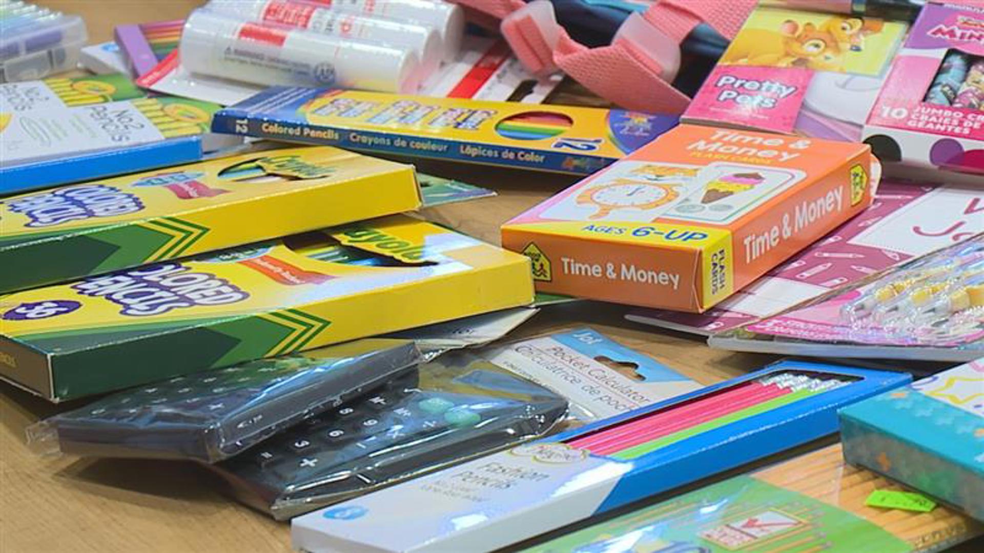 The Salvation Army is aiming to provide more than 375 kids with backpacks and school supplies.