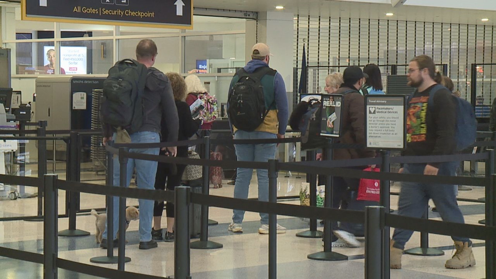 Millions of people are taking to the skies Wednesday, traveling across the country for the holiday.