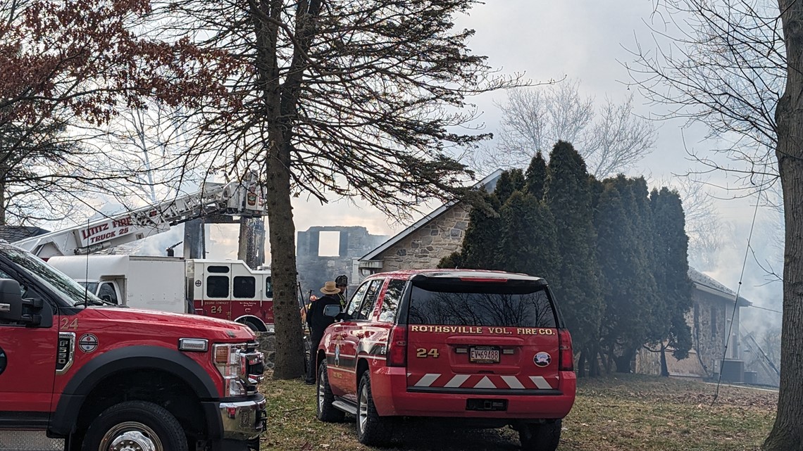 Fire In Lancaster County Destroys House | Fox43.com