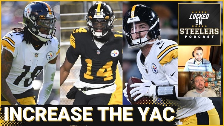 How Pittsburgh increases YAC for young receivers | Locked On Steelers