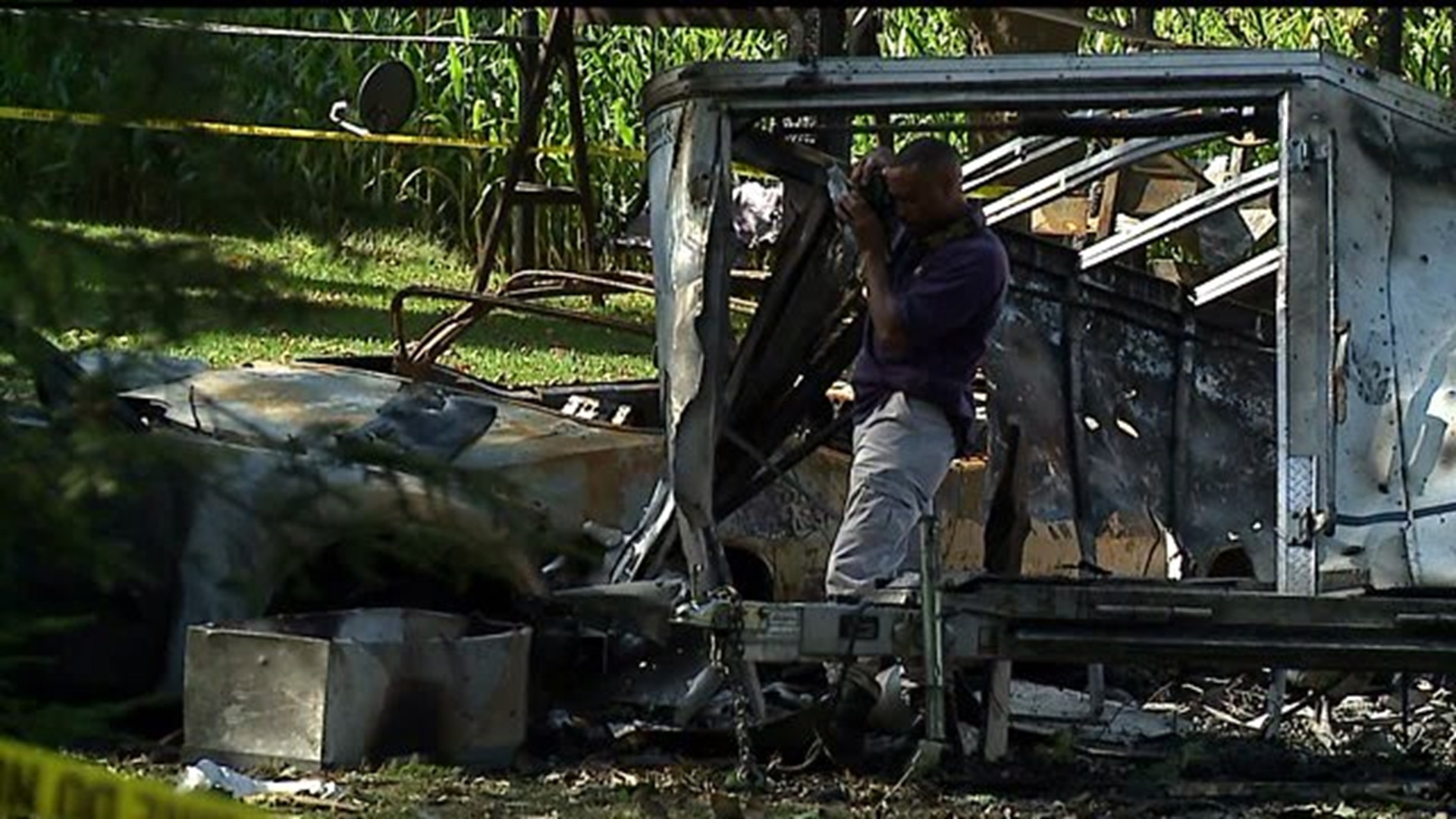 ATF Agents investigate weekend fire that caused fireworks to explode