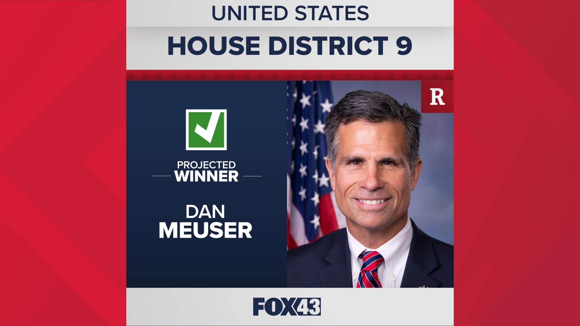 Dan Meuser wins re-election in U.S. 9th Congressional District | fox43.com