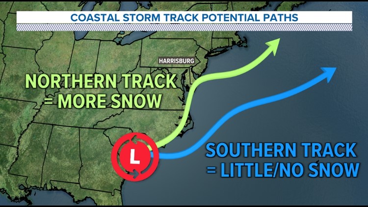 Active winter weather pattern continues for Central Pa. this week