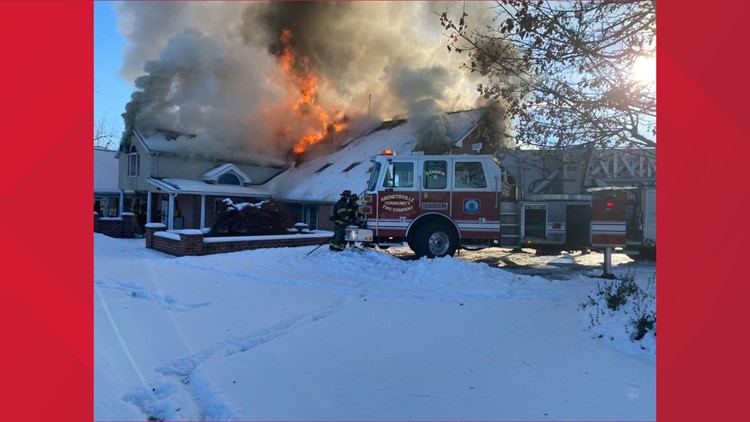 Fire destroys Adams County home