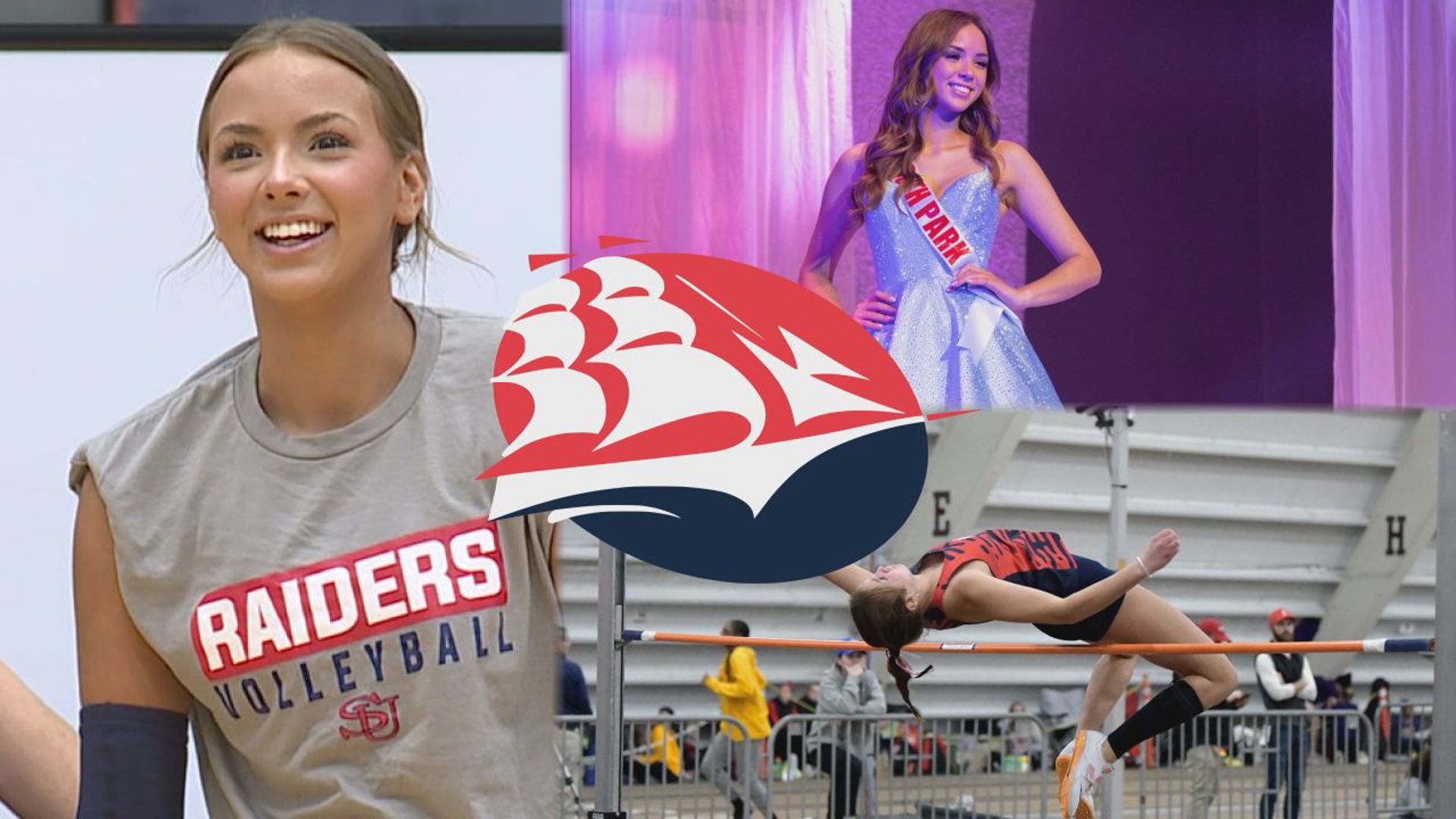 Shippensburg University's Elliot Oliphant is already Miss PA Teen USA, but also balances her time as a student and dual-sport athlete.