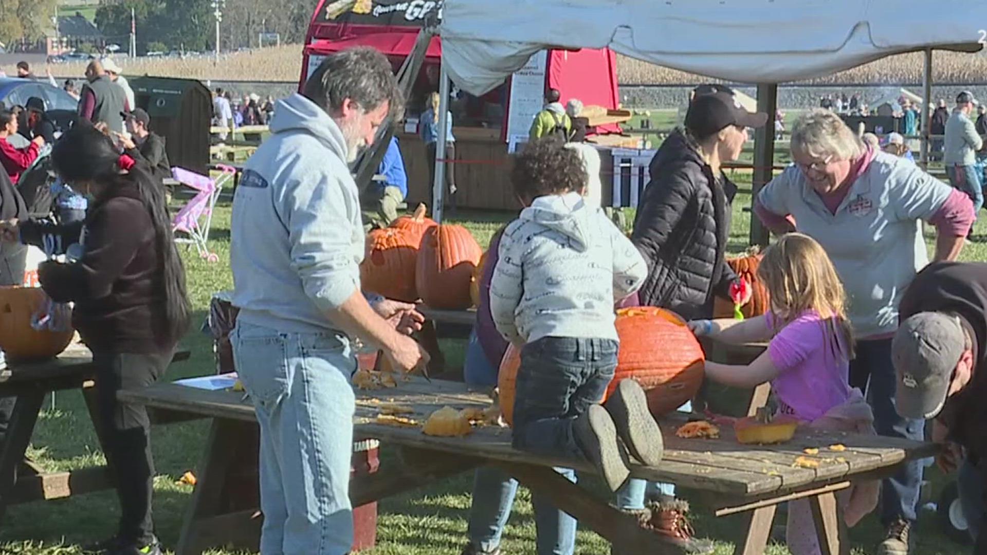 It’s an event featuring all things pumpkins to keep you in the fall spirit and even relive some stress.