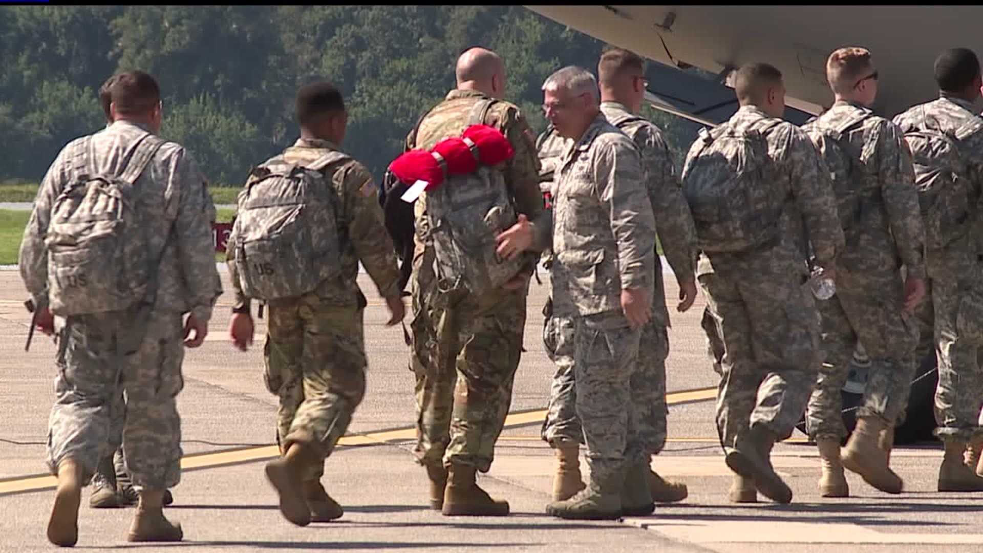 Gov. Wolf sends off Pa. National Guard members to help Harvey victims