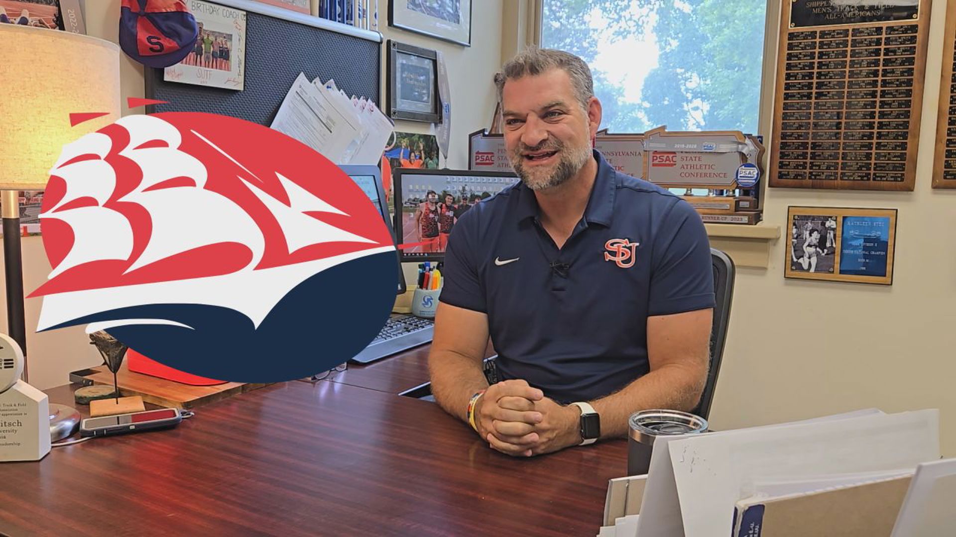 A choice between a career in law enforcement and coaching helped change the trajectory of the Shippensburg University Track and Field program.