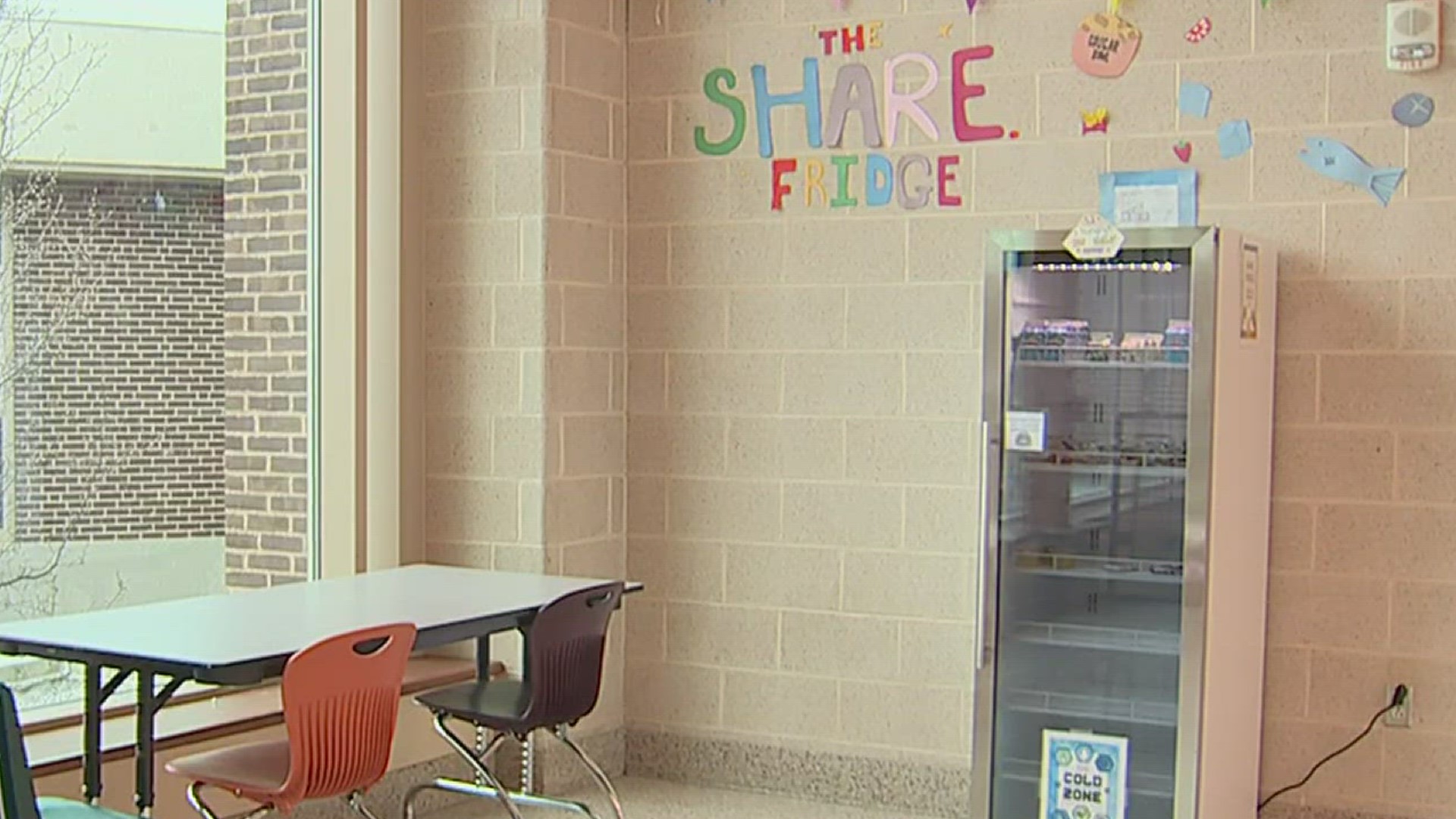 Palmyra Area Senior High School has recently introduced 'share fridges,' which aim to cut down on both hungry students and food waste.