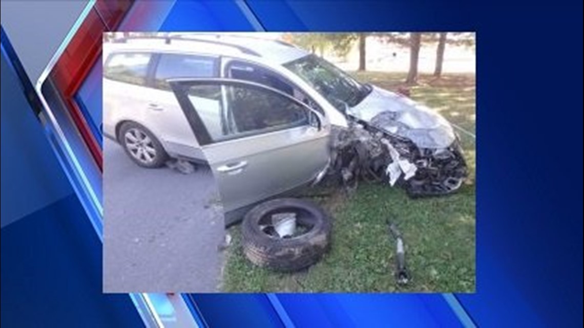 3 Mechanicsburg residents injured in singlevehicle crash