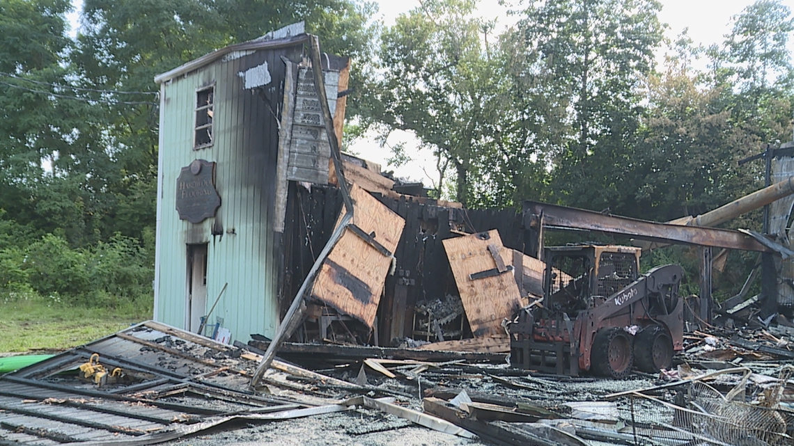 "There's no words" | Warwick Township flooring company burns down in overnight fire one month after flooding