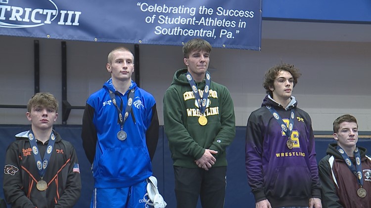District III crowns wrestling champions in districts