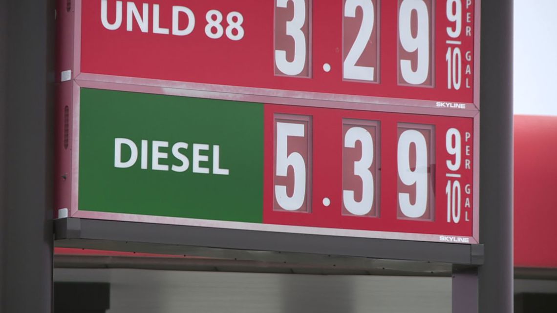 Trucking companies see costs skyrocket as diesel increases above $5 per gallon