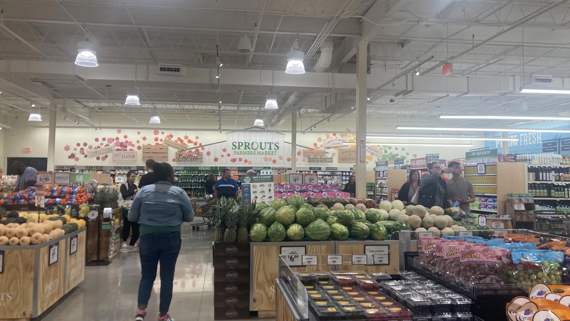 Sprouts Farmers Market, a grocery store that’s set up in 23 states nationwide, is now open in York, Pennsylvania.