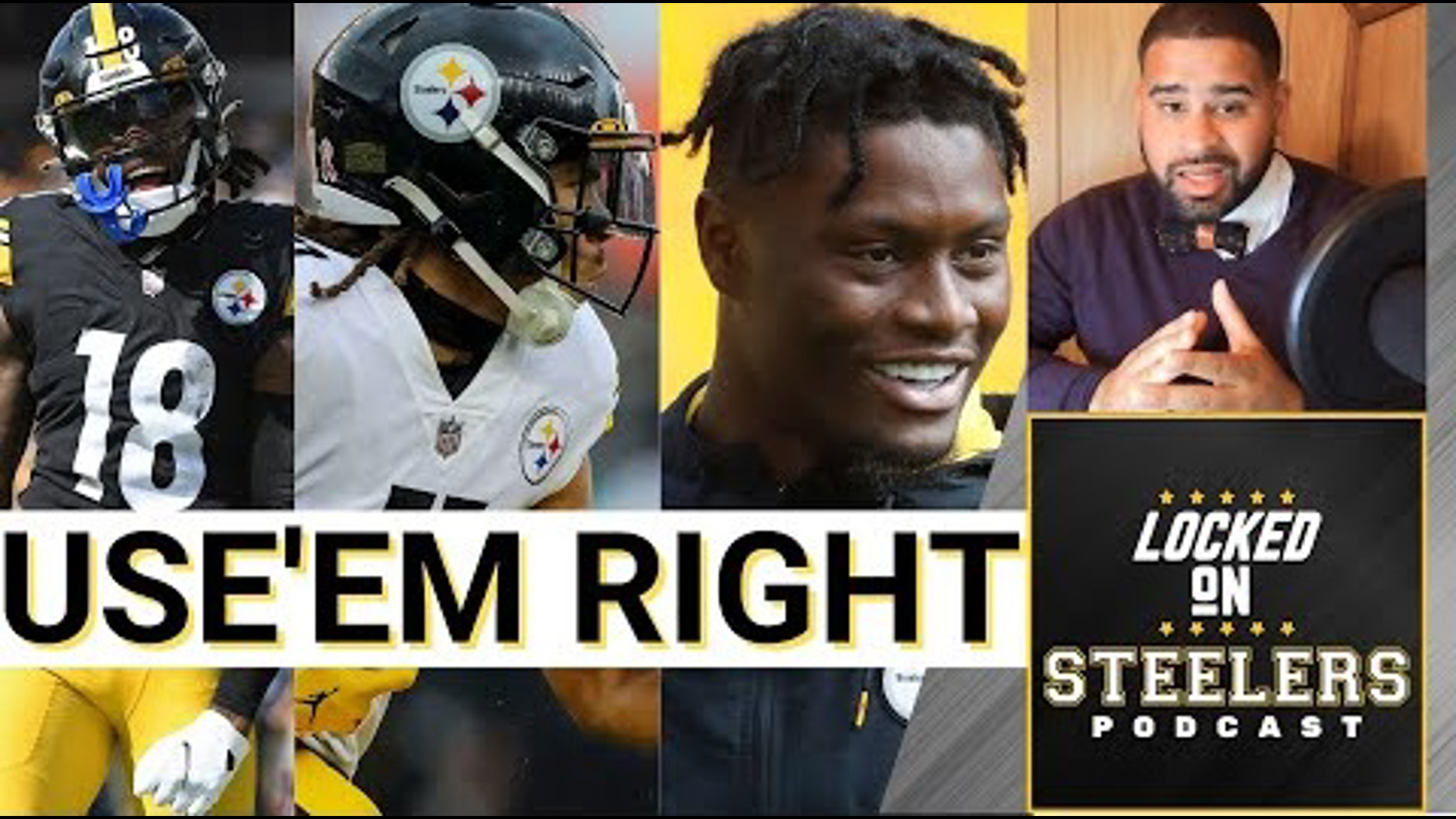 The Pittsburgh Steelers' wide receivers are talented, but they haven't had as many chances to shine as Mike Tomin might've hoped.