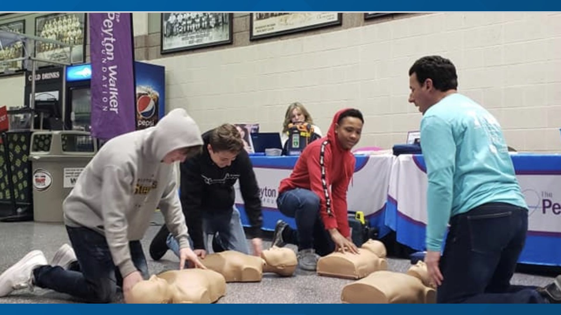 The Peyton Walker Foundation will be implementing a new curriculum for students that allows them to have the necessary knowledge and resources to save a life.