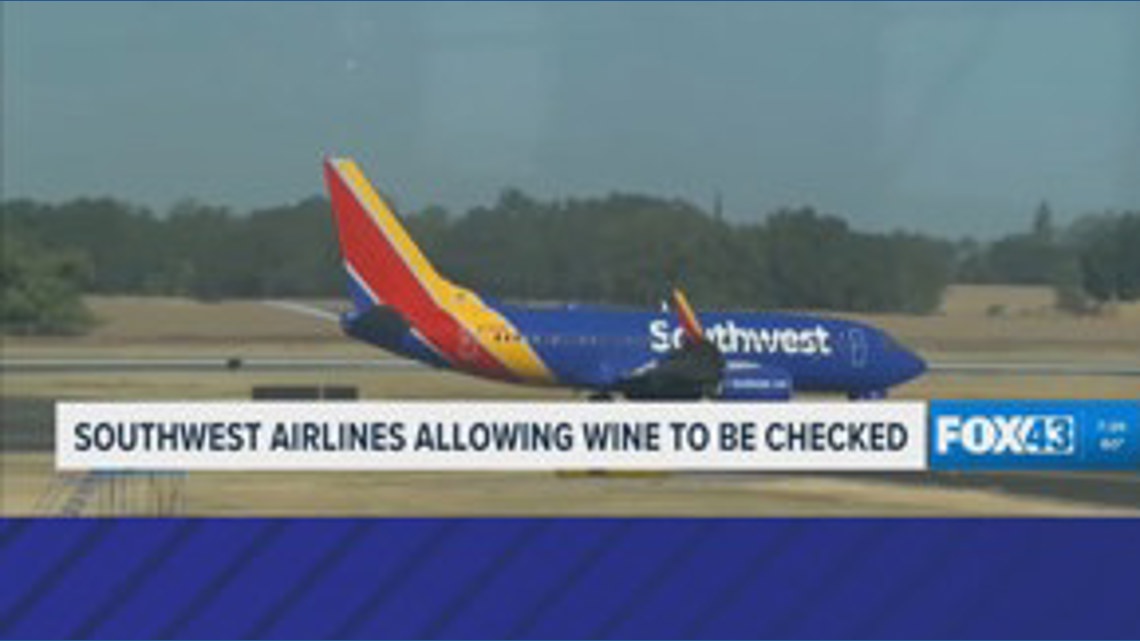 Southwest Airlines allowing wine to be checked | fox43.com