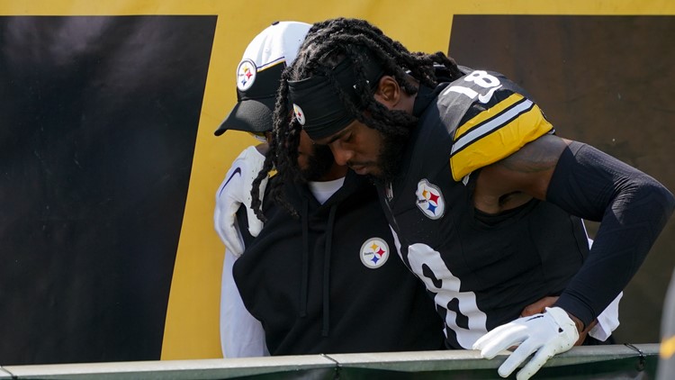 Steelers DT Cam Heyward, WR Dionate Johnson out for a while with