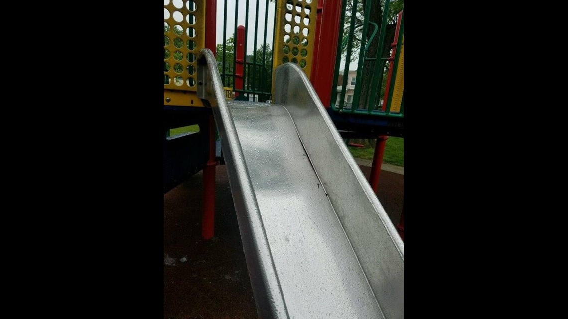Playworld Systems, Inc. recalls stainless steel playground slides