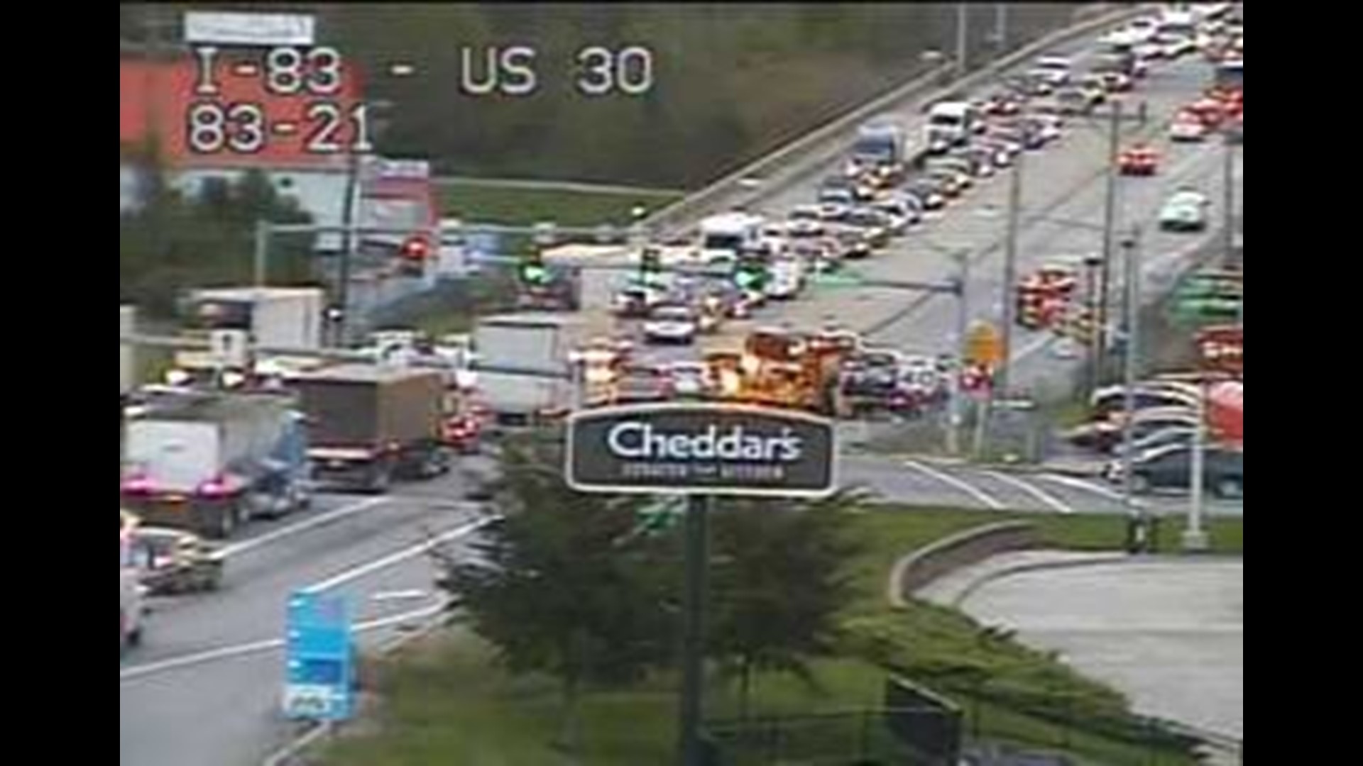 Four-vehicle crash on Route 30 causing delays in York County | fox43.com