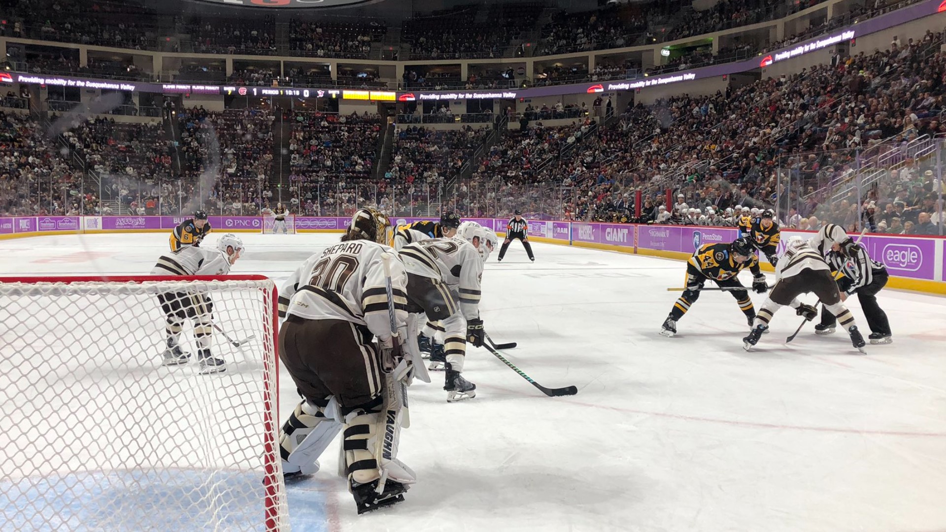 This year, the Bears welcomed their I-81 rivals from Wilkes-Barre and sent them back for the holiday with a 2-1 loss.