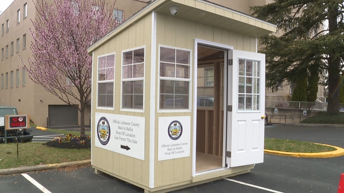 Lebanon County to open new voting drop box inside a shed - Vimarsana News