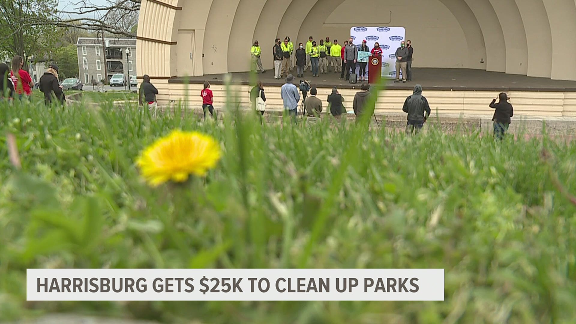 Harrisburg gets check to clean up parks