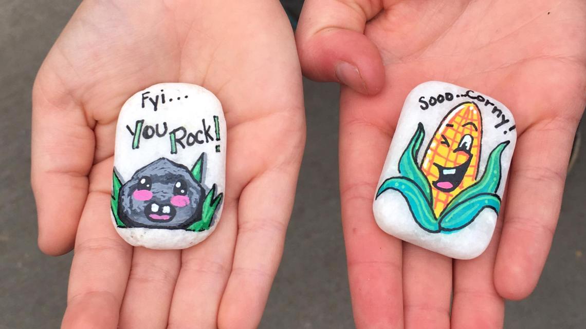 Painted Rocks of Pennsylvania A movement that spreads kindness through