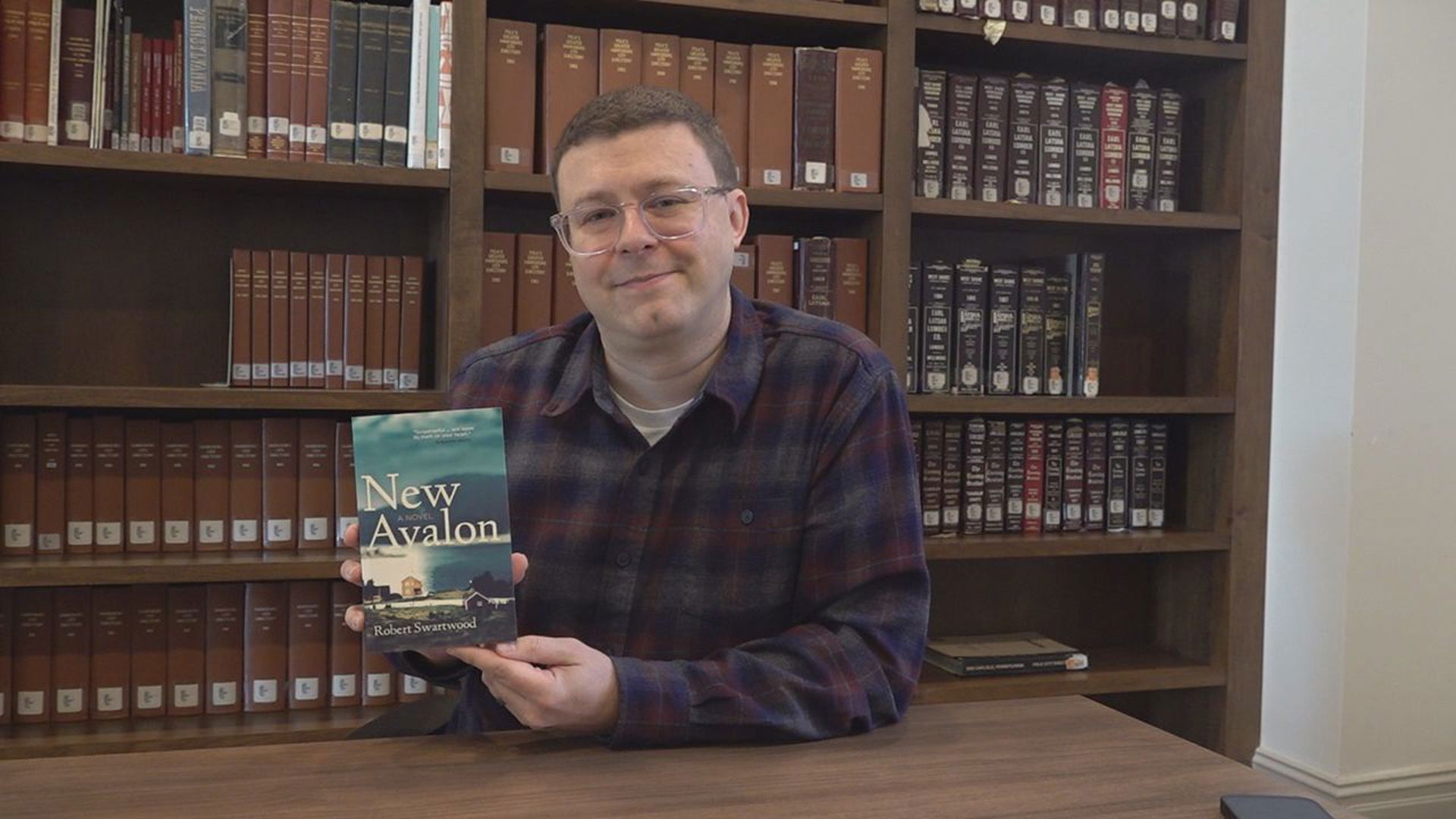 Thriller author Robert Swartwood is a born and raised Pennsylvanian. Among other novels, he wrote "New Avalon," the FOX43 Book Club's October read.