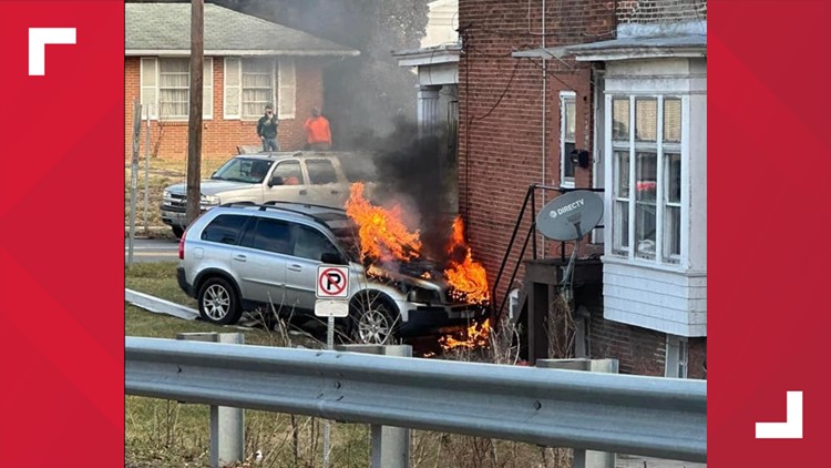 Police investigating Dauphin County car fire that spread to home