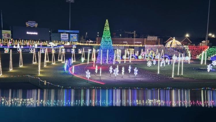 Bright Nights at WellSpan Park named top holiday lights attraction