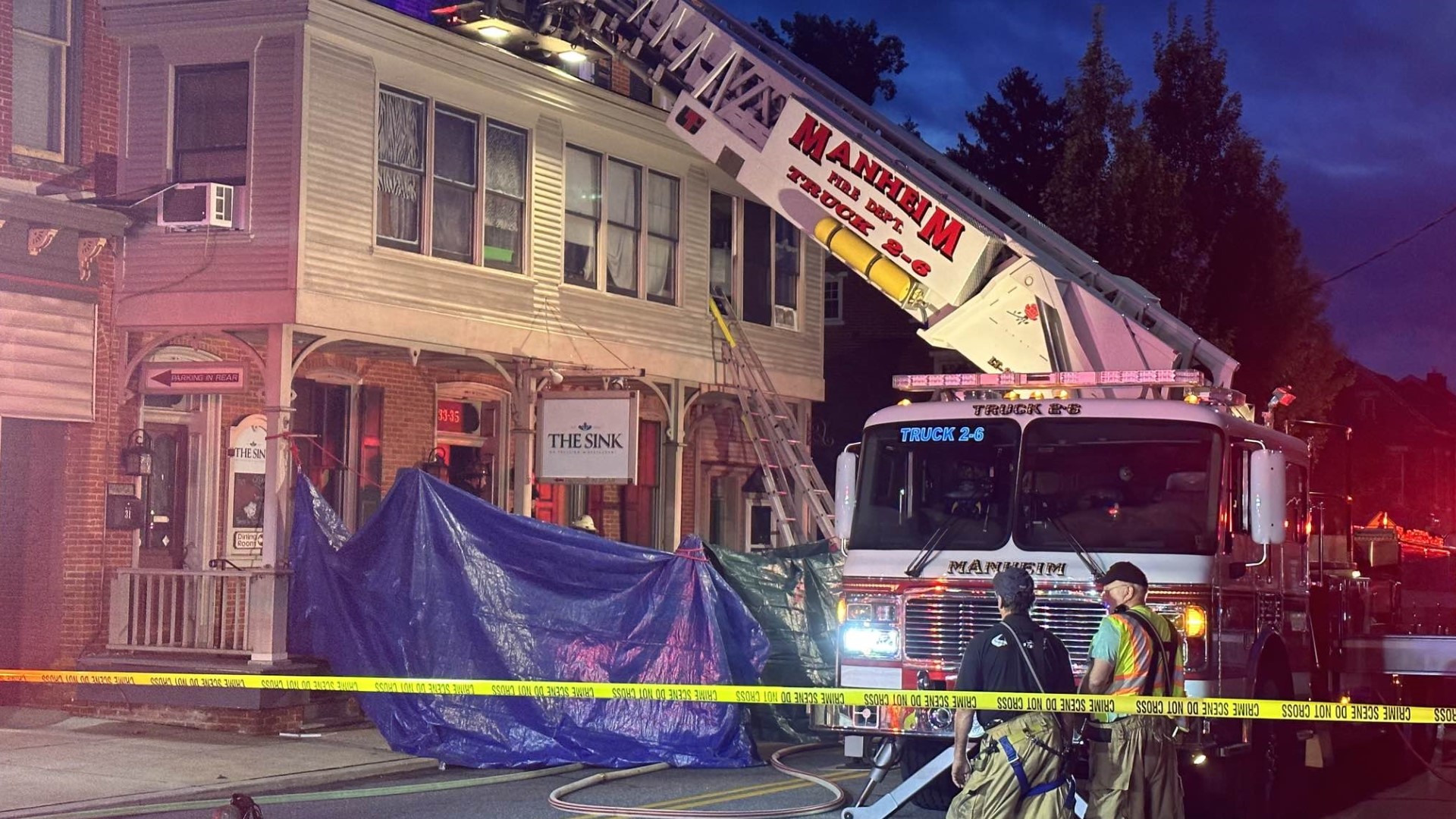According to officials, the fire sparked around 5:00 a.m. on Sept. 13. A woman in the apartment where the fire began was pronounced dead at the scene.