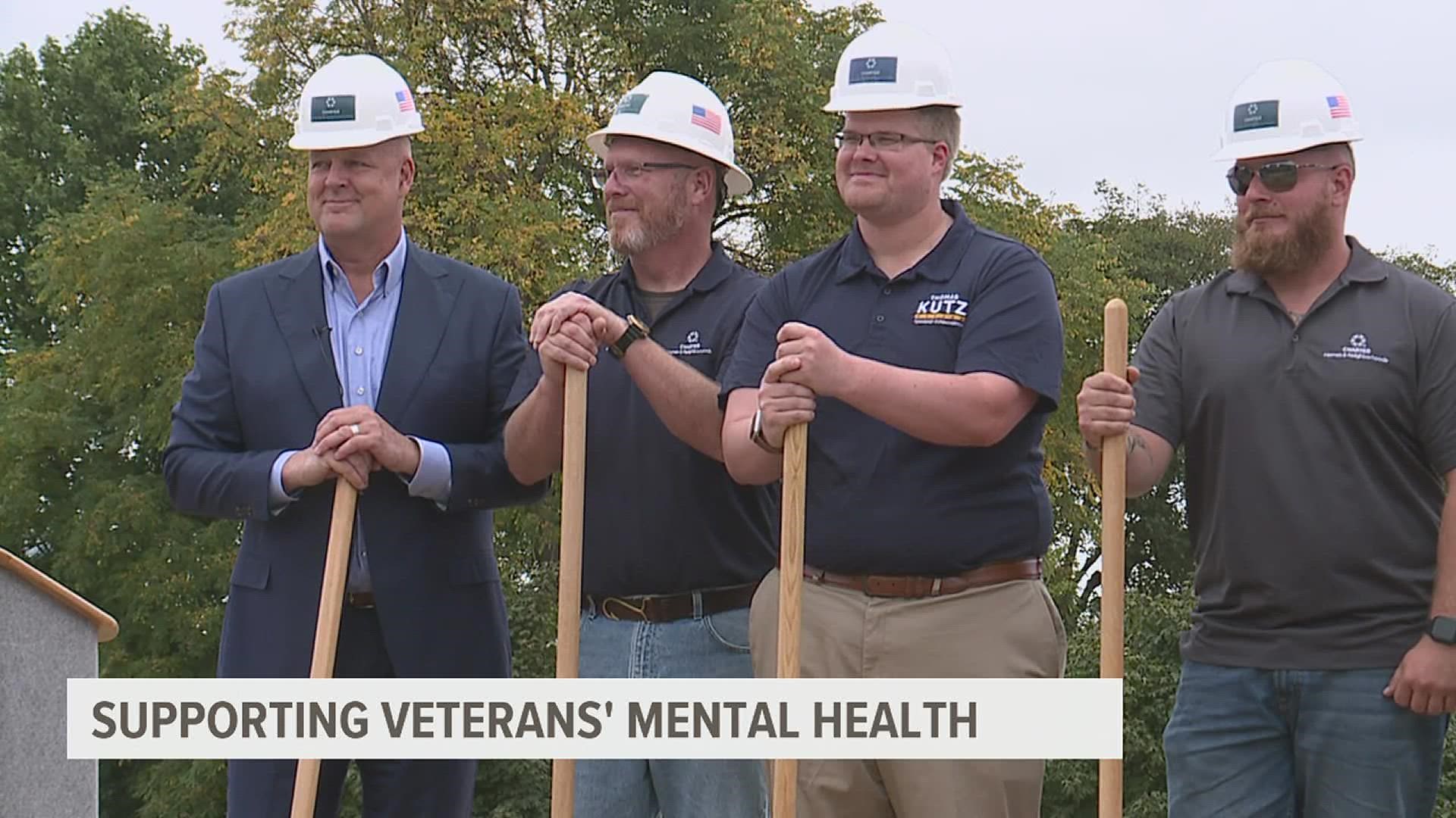 Charter Homes and Neighborhoods joined Penn State College of Medicine to launch an initiative focused on two obstacles to help veterans succeed after returning home.