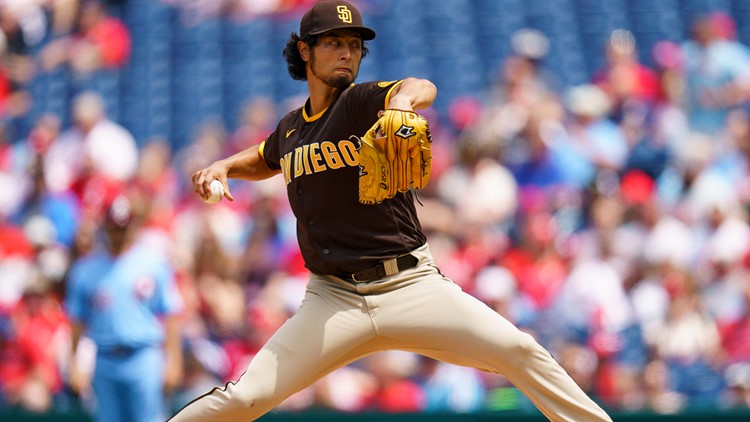 Darvish leads Padres past Phillies 2-0 with 7 sharp innings