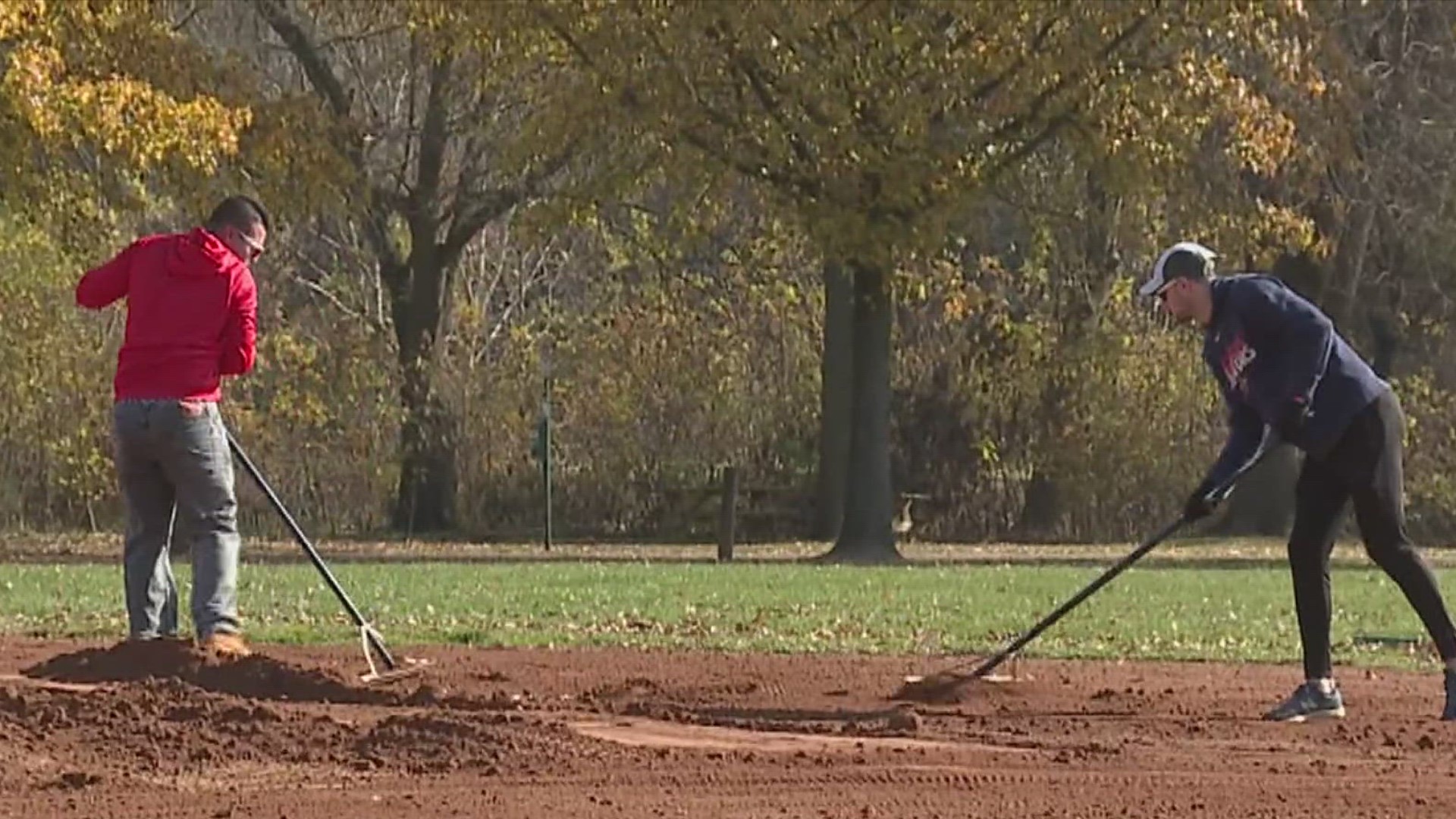 This is the second year the Harrisburg Senators and FNB Field partnered to redo a local ball field.