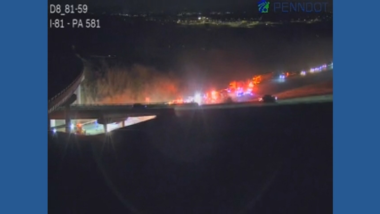 One dead after vehicle accident on I-81 northbound in Cumberland County ...