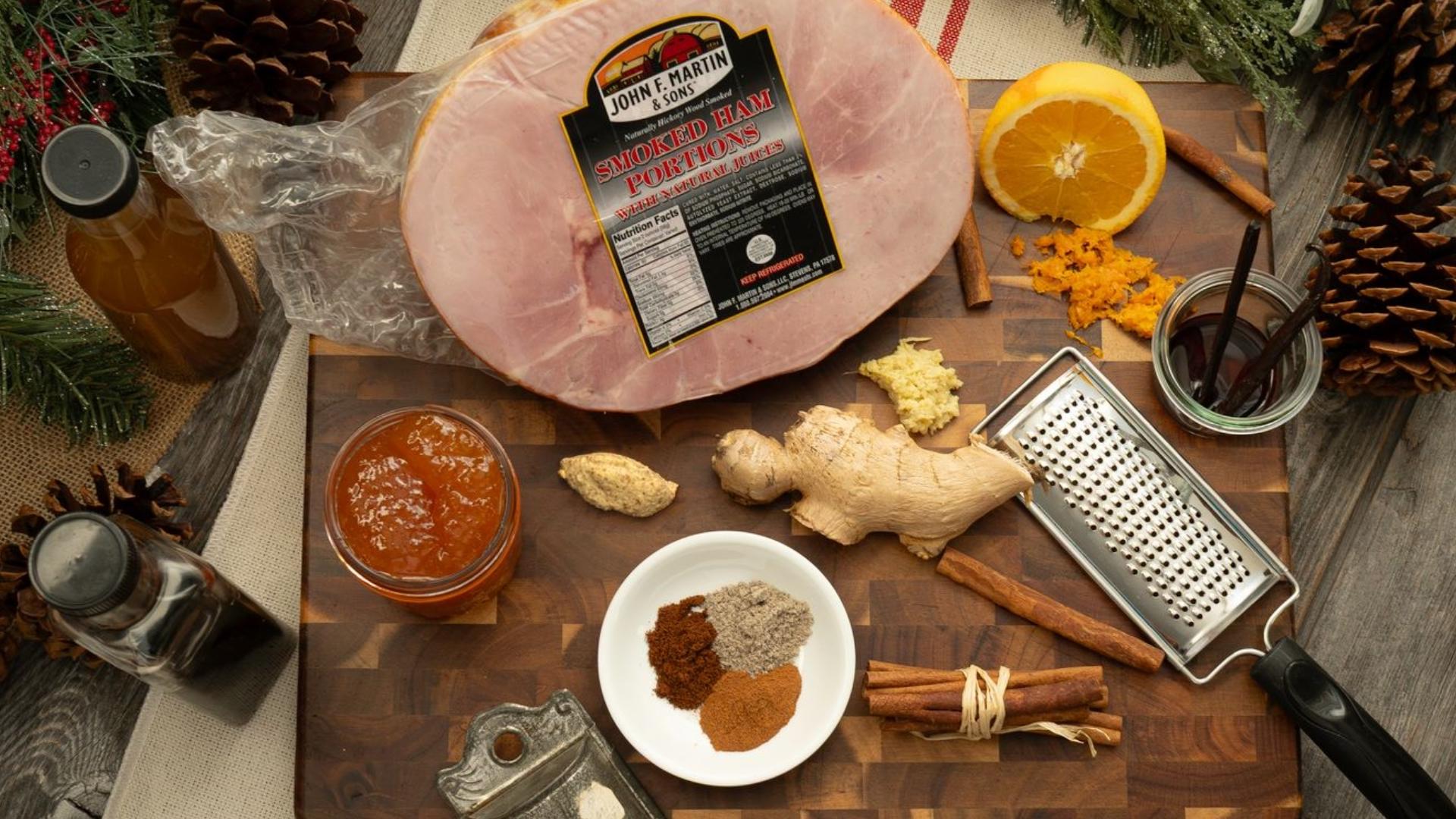 John F. Martin & Sons makes a holiday spiced apricot ham | fox43.com