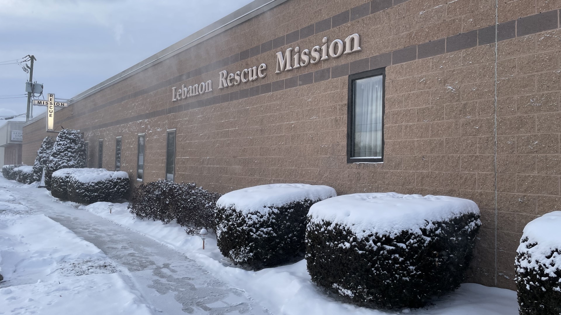 As wind chill temperatures drop below 20 degrees Fahrenheit, homeless shelters in Lebanon County are giving people in need a warm place to sleep.