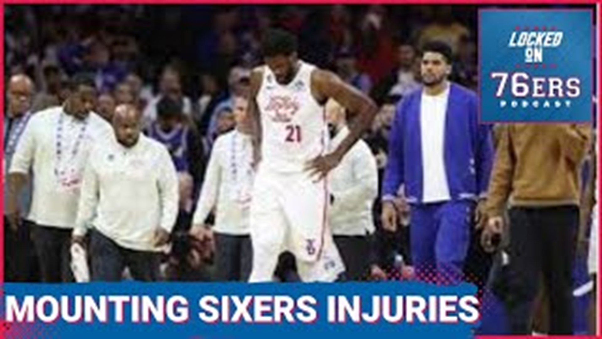 Devon Givens and Keith Pompey talk about the Sixers list of injured players. Subscribe to the Locked On Sixers Podcast