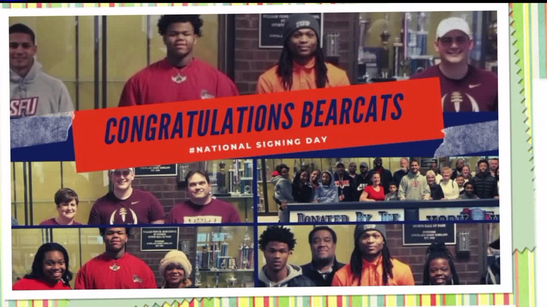 2020 Signing Day Scrapbook