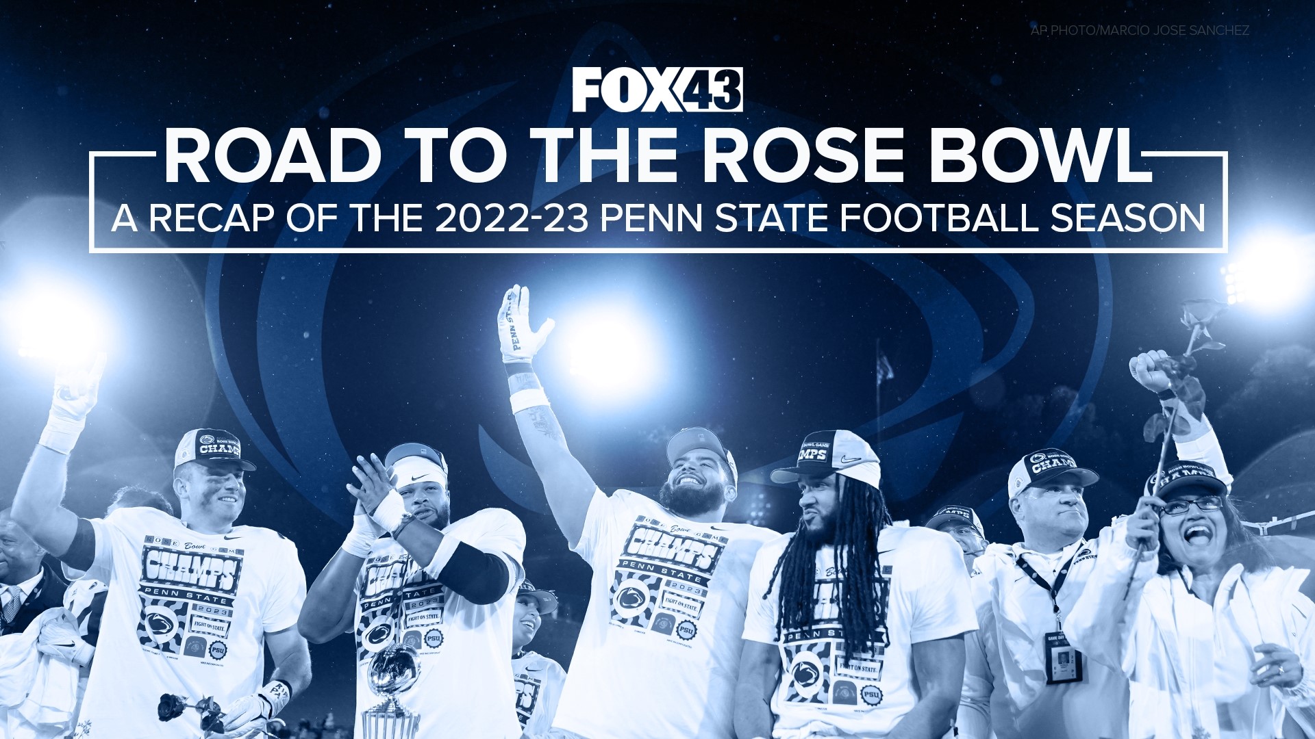 We recapped the 2022-23 Penn State Nittany Lions football team's season and their trip to the Rose Bowl.