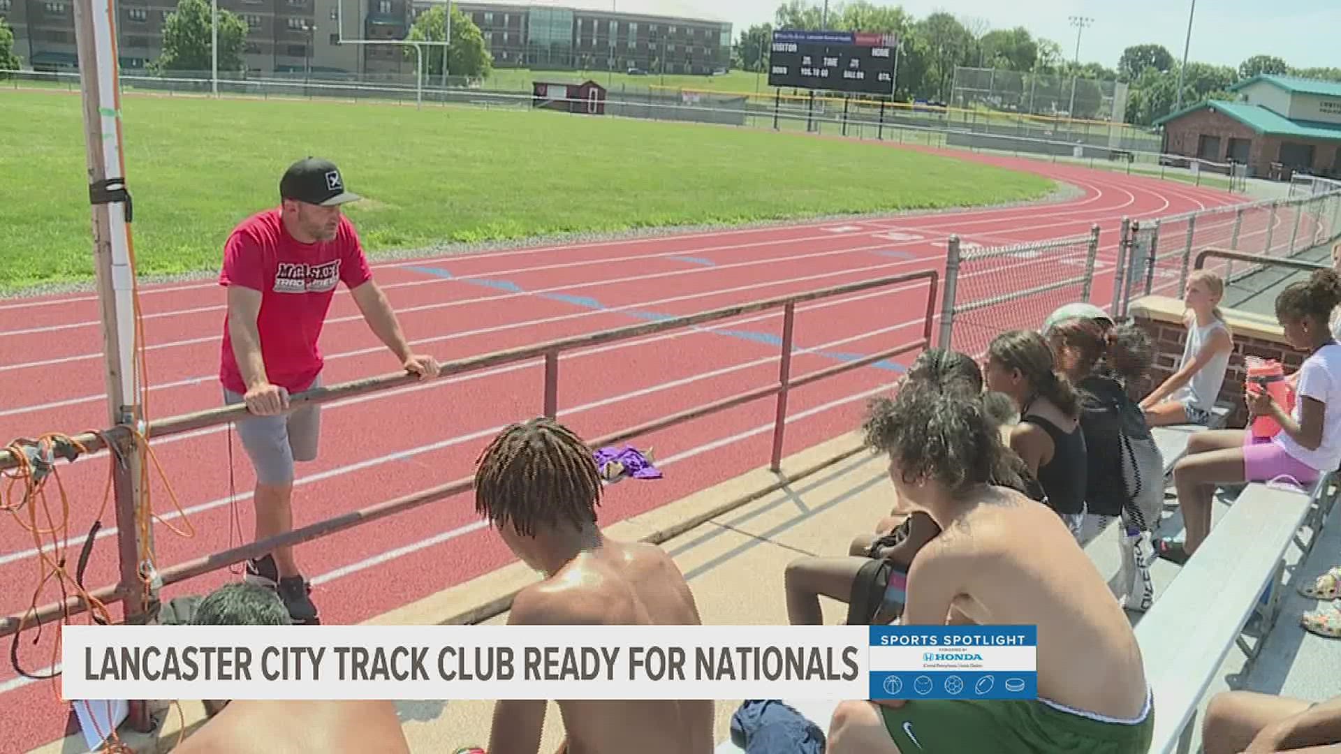 The team will send 14 athletes to compete in the national meet
