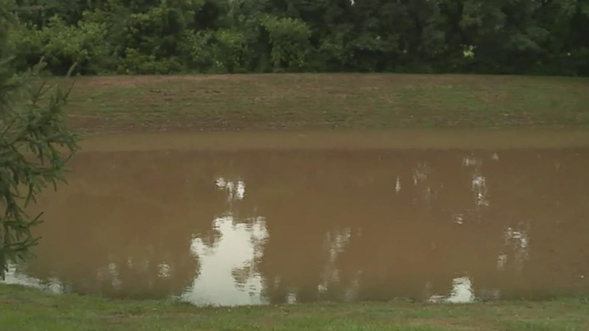 Early Friday morning, the rain from Debby was already causing flooding concerns in York County.