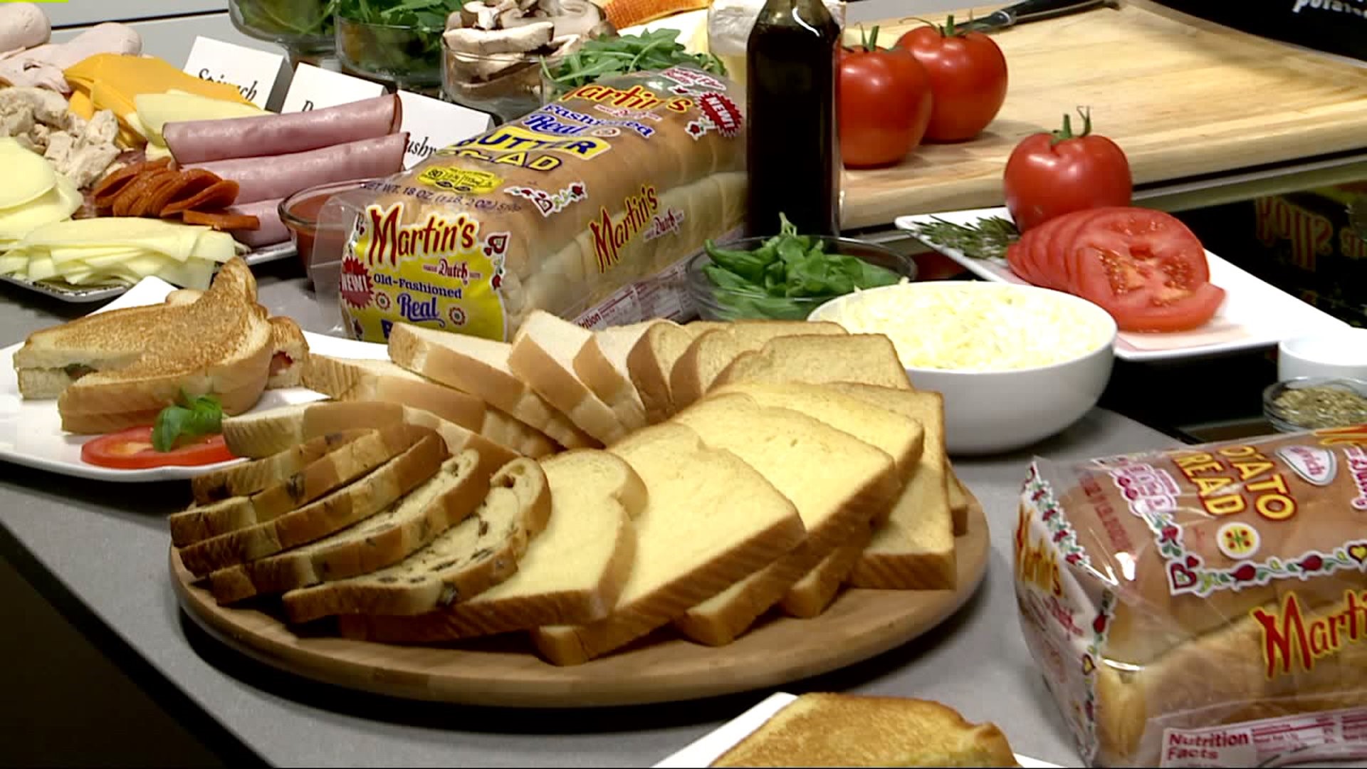 Martin`s demonstrates creativity for National Grilled Cheese Month