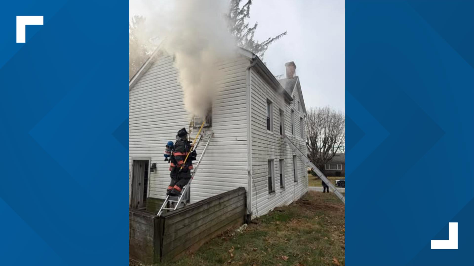 Crews respond to house fire in York County | fox43.com
